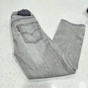 Levi's Light Gray Jeans Boys Levi’s 511 slim size 6 reg
